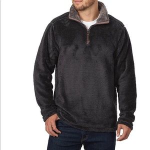 Trinity plush pull over jacket M